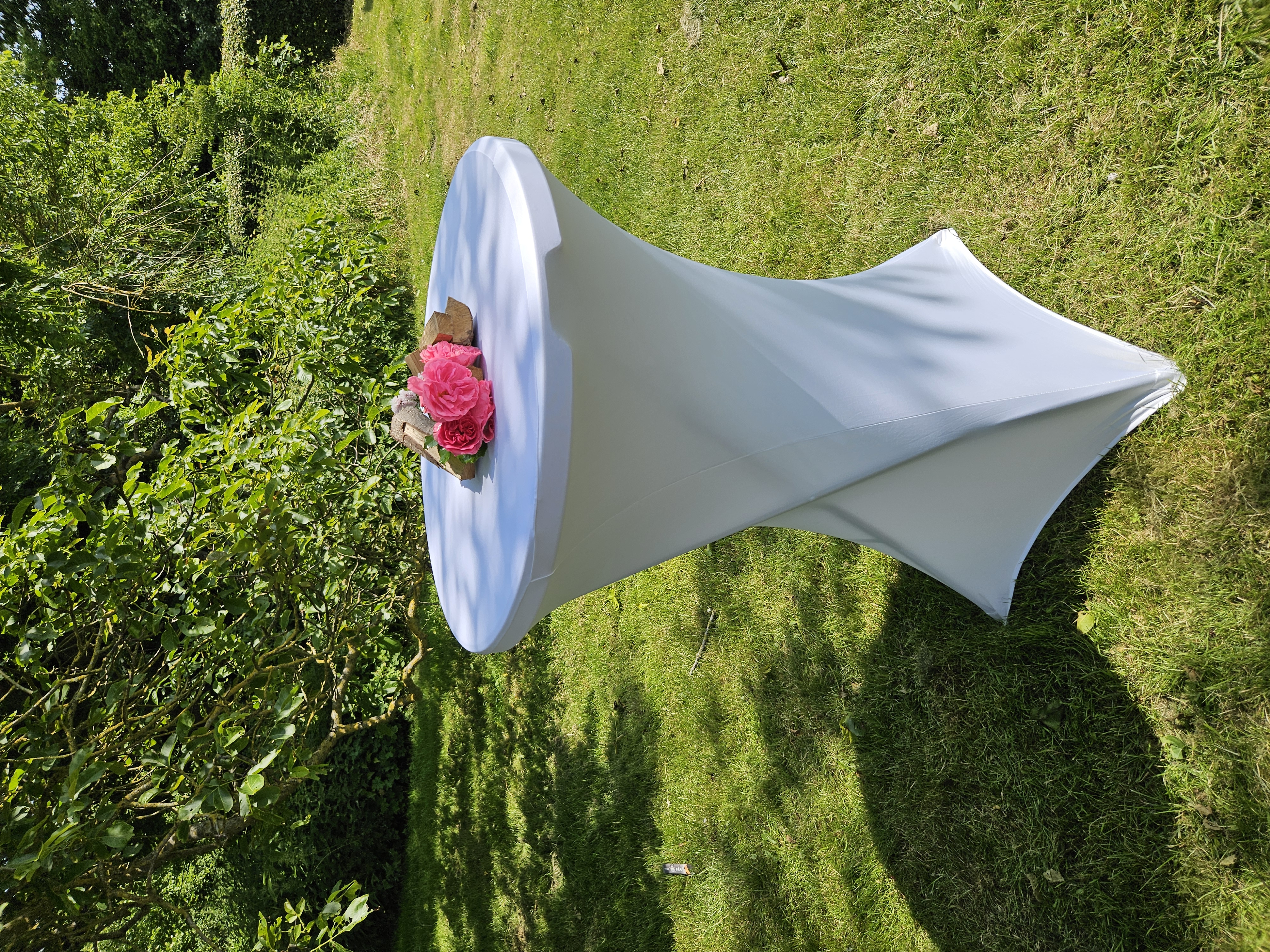 Ståbord med strechduk